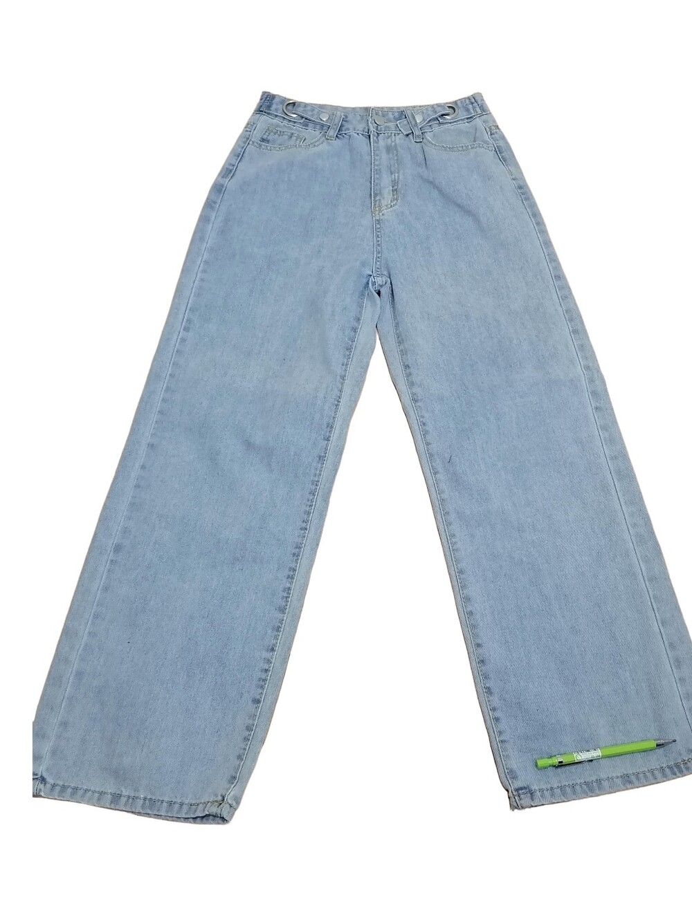 🐰🐰Light Blue Wide-Leg Women Jeans
